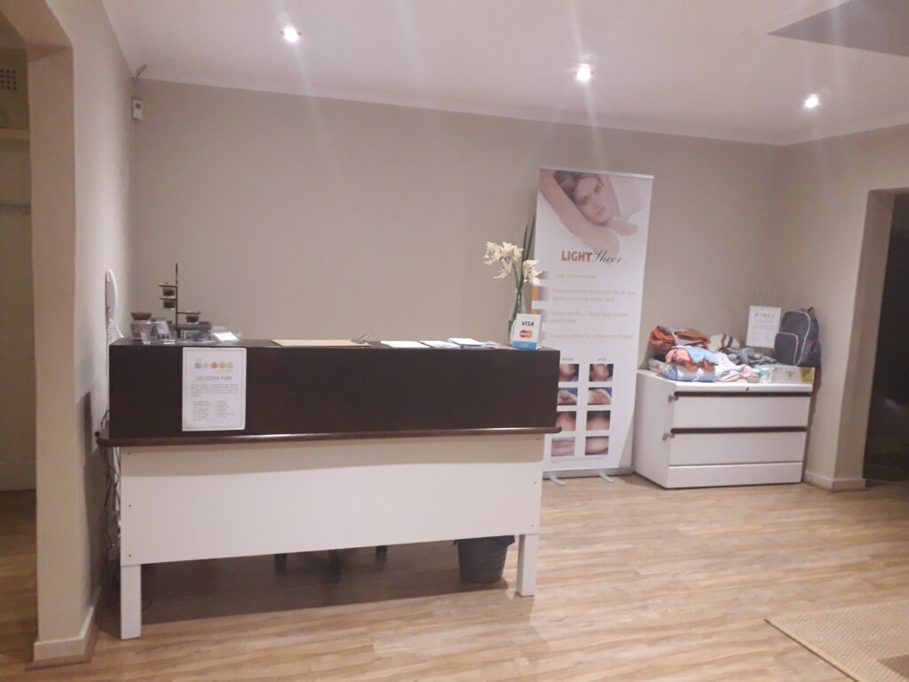 Rachel Molongoana Reception area