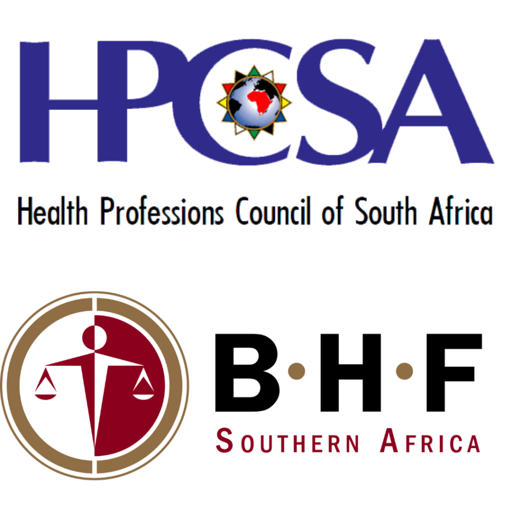 Rachel Molongoana HPCSA BHF Logos